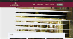 Desktop Screenshot of hotelrepublicavm.com.ar